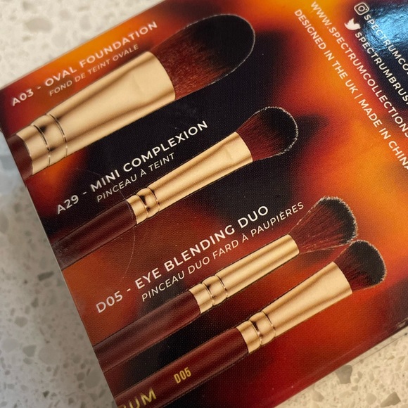Spectrum makeup brush set New! - Picture 3 of 6